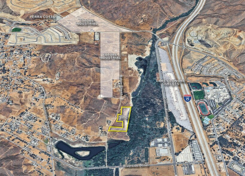 Primary Photo Of 17575 Baker Street, Lake Elsinore Land For Sale
