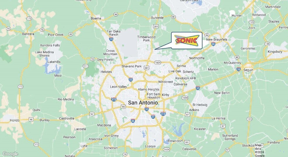 More Photos Of 3035 Tpc Pky, San Antonio Fast Food For Sale