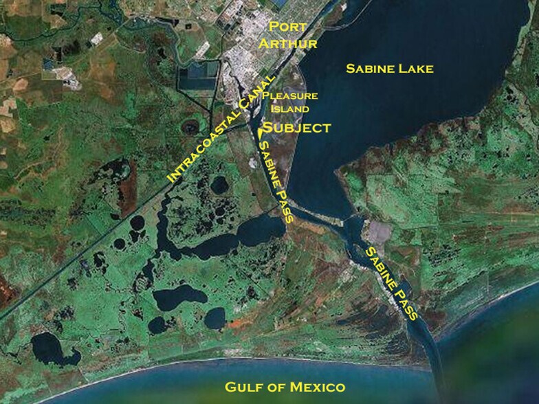 More Photos Of Highway 82 & Sabine Ship Channel, Port Arthur Land For Sale