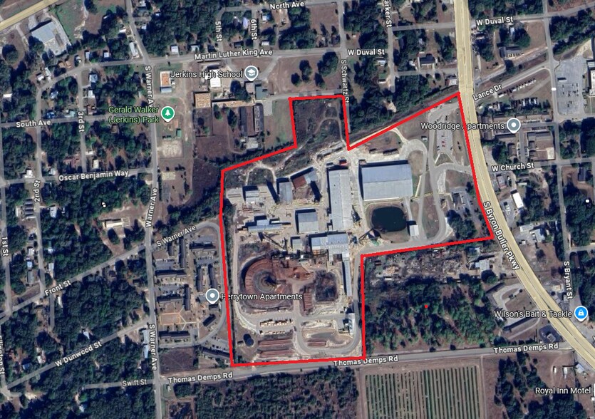 More Photos Of 1509 S Byron Butler Pky, Perry Manufacturing For Lease