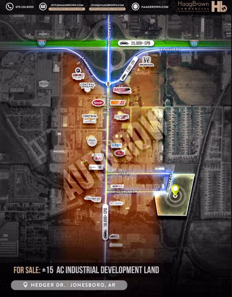 More Photos Of 3112 Orval Orlan Dr, Jonesboro Land For Sale