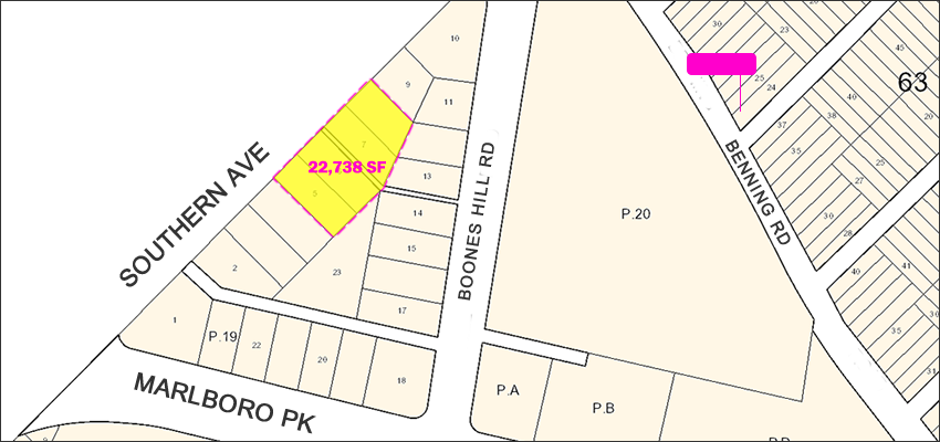More Photos Of 4619 Southern Ave, Capitol Heights Land For Sale