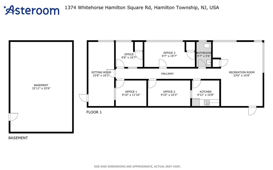 More Photos Of 1374 Whitehorse Hamilton Square Rd, Hamilton Office For Sale