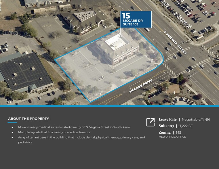 More Photos Of 15 McCabe Dr, Reno Medical For Lease