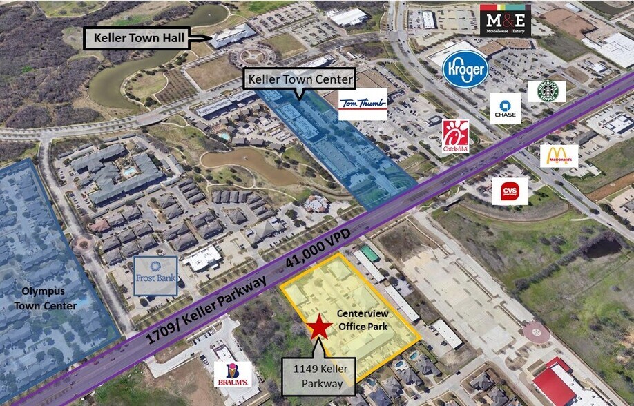 More Photos Of 1149 Keller Pky, Keller Medical For Lease