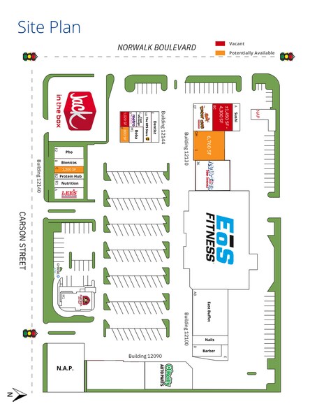 More Photos Of 12090-12146 Carson St, Hawaiian Gardens Unknown For Lease