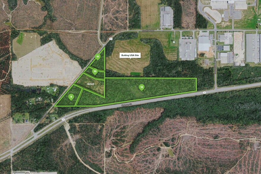 Primary Photo Of Highway 59 & Highway 49, Loxley Land For Sale