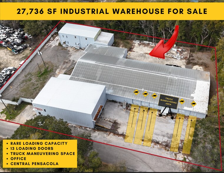 Primary Photo Of 2800 Delano St, Pensacola Warehouse For Sale