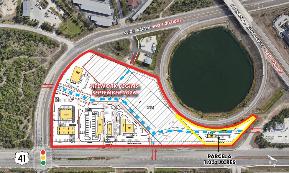 More Photos Of US-41 Hwy @ Alico Rd, Fort Myers Land For Sale