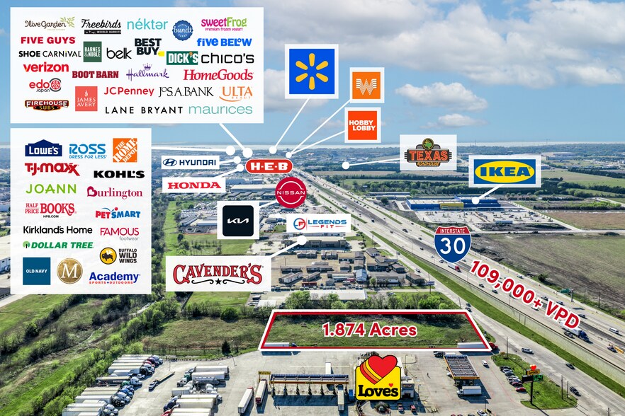 More Photos Of 1970 I-30, Rockwall Land For Sale