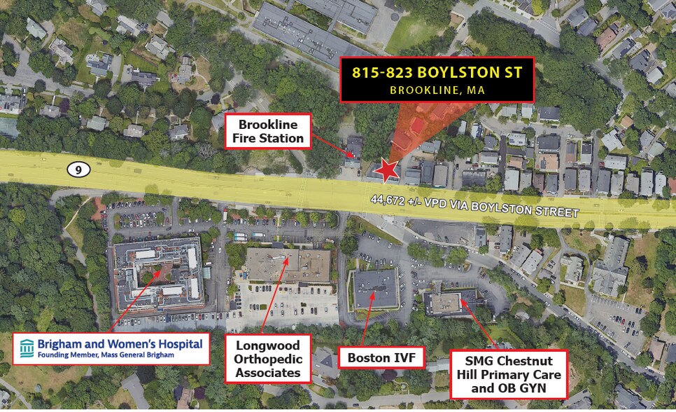 More Photos Of 815-823 Boylston St, Chestnut Hill Freestanding For Lease