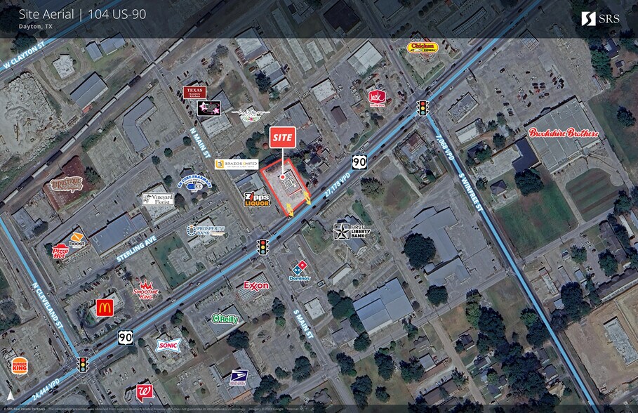 More Photos Of 104 E Highway 90, Dayton Fast Food For Lease