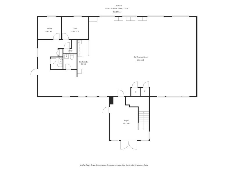 More Photos Of 1229 E Franklin St, Chapel Hill Loft Creative Space For Lease