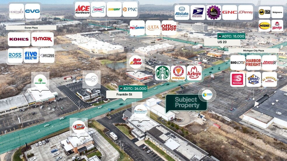 More Photos Of 4120 Franklin St, Michigan City General Retail For Sale