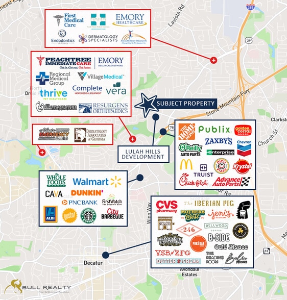 More Photos Of 3802 N Druid Hills Rd, Decatur Office Residential For Sale