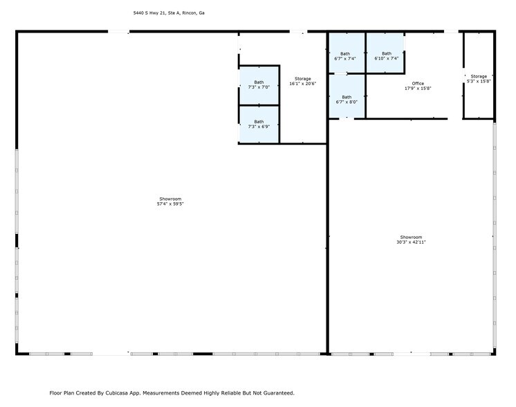 More Photos Of 5440 S Columbia Ave S, Rincon Freestanding For Lease