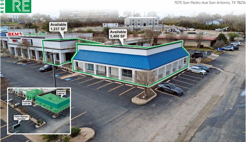 More Photos Of 7049-7075 San Pedro Ave, San Antonio Storefront For Lease