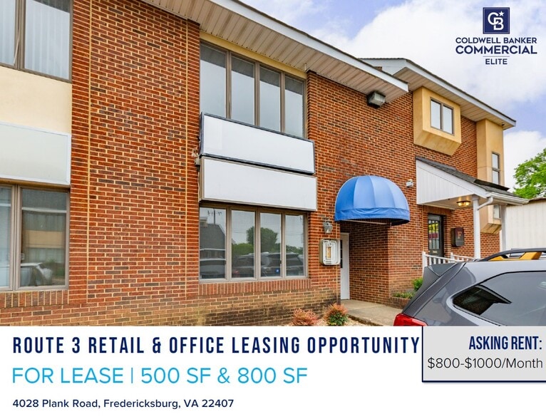 Primary Photo Of 4026-4028 Plank Rd, Fredericksburg Office For Lease
