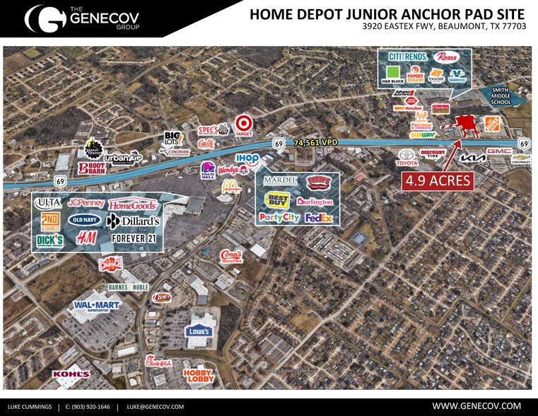 More Photos Of 3920 Eastex fwy, Beaumont Land For Sale