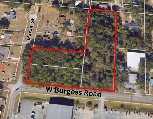 Primary Photo Of 200 W Burgess Rd, Pensacola Land For Sale