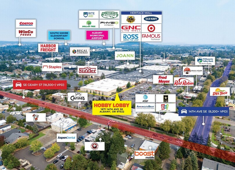 More Photos Of 1875-2255 14th Ave SE, Albany Storefront For Sale