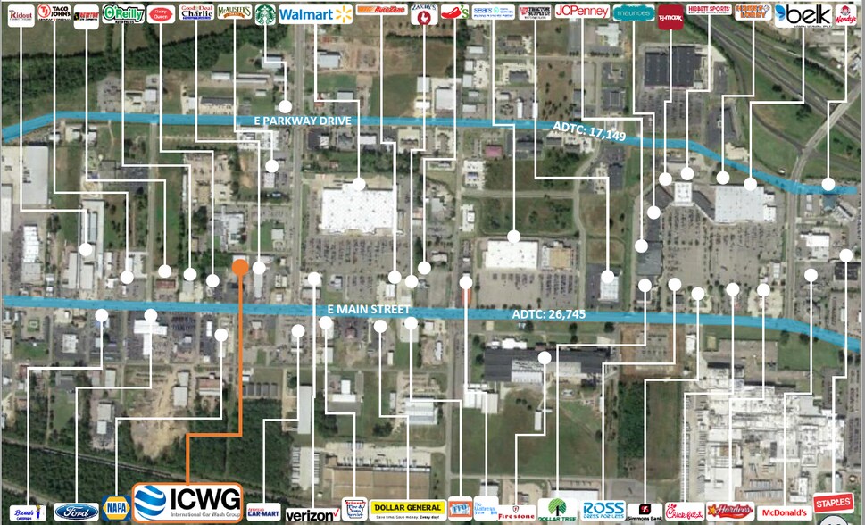 More Photos Of 2207 E Main St, Russellville Auto Repair For Sale