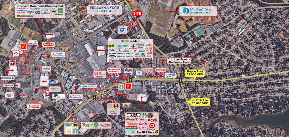 More Photos Of 5061 N 12th Ave, Pensacola Bank For Lease