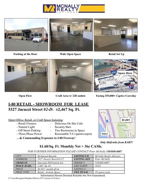 More Photos Of 5327 Jacuzzi St, Richmond Flex For Lease