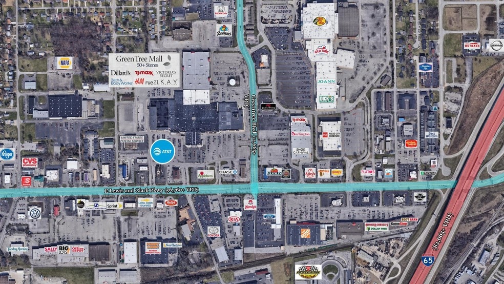 More Photos Of 709 E Lewis And Clark Pky, Clarksville Freestanding For Sale