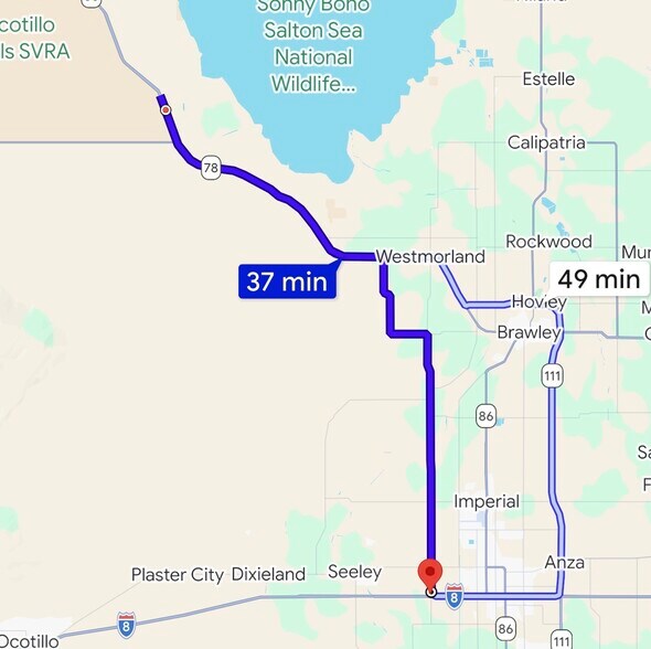 More Photos Of CA-86 Hwy CA-86 Hwy, Borrego Springs Land For Sale