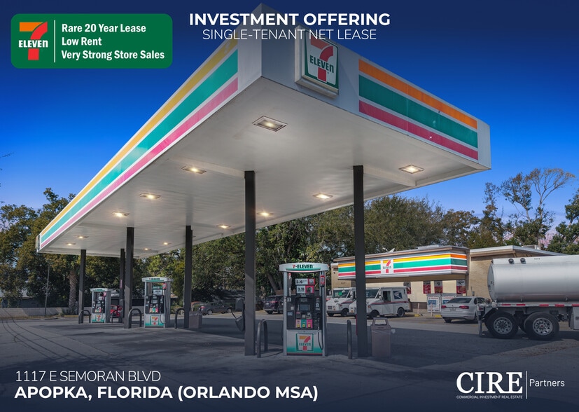 Primary Photo Of 1117 E Semoran Blvd, Apopka Service Station For Sale