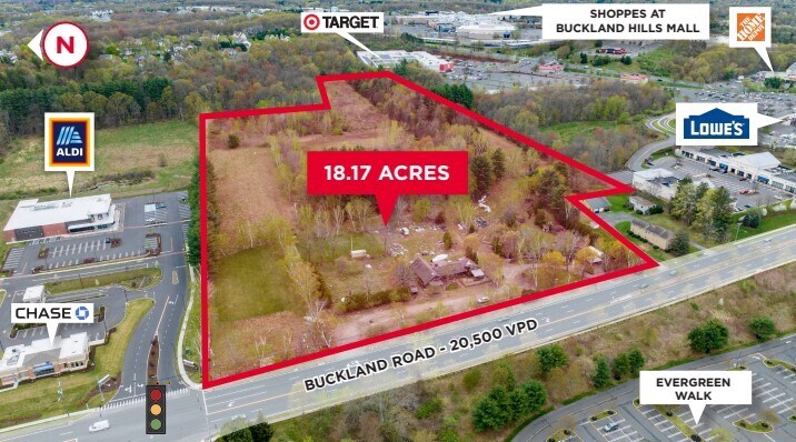 Primary Photo Of 130-150 Buckland, South Windsor Land For Sale