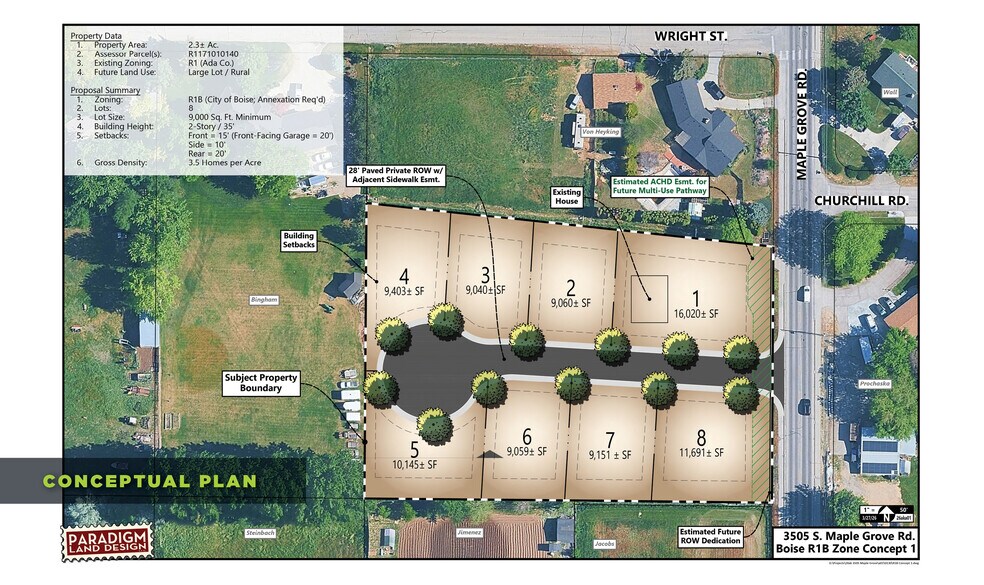 More Photos Of 3505 S Maple Grove Rd, Boise Land For Sale