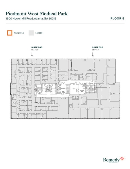 More Photos Of 1800 Howell Mill Rd, Atlanta Medical For Lease
