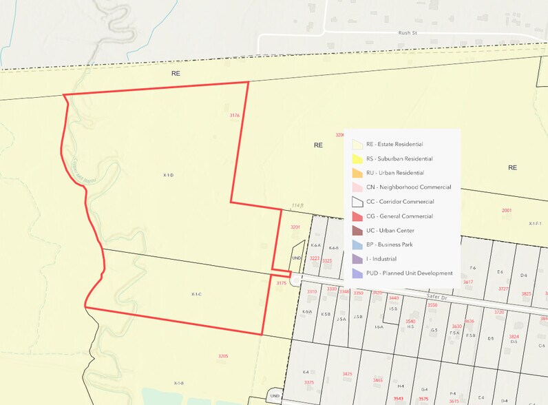 More Photos Of 3175 Safer Dr, Slaughter Land For Sale