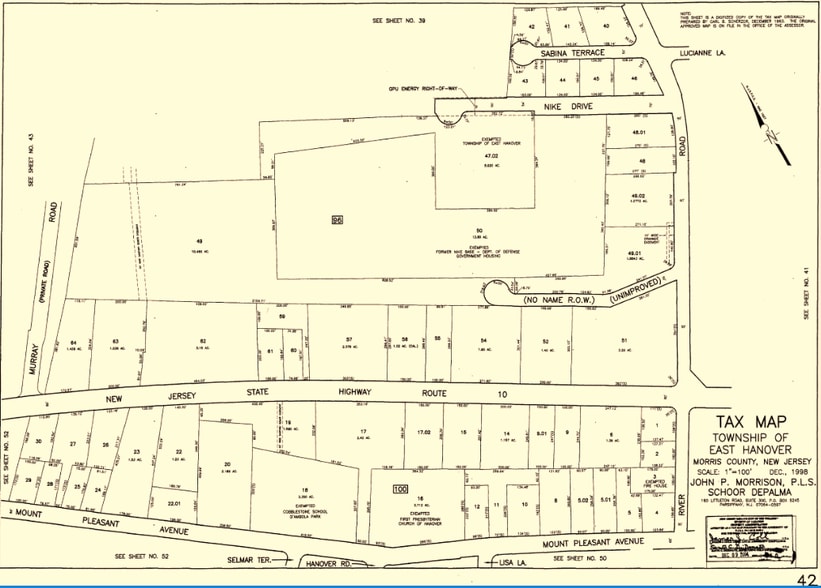 More Photos Of 50 River Rd, East Hanover Land For Sale