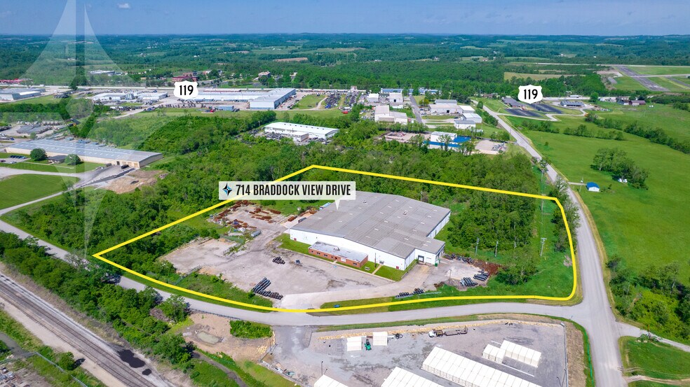 More Photos Of 714 Braddock View Dr, Mount Braddock Warehouse For Sale