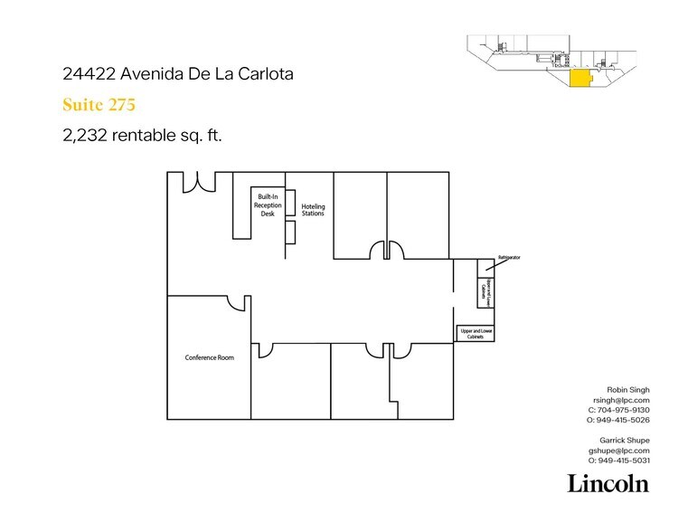More Photos Of 24422 Avenida De La Carlota, Laguna Hills Medical For Lease
