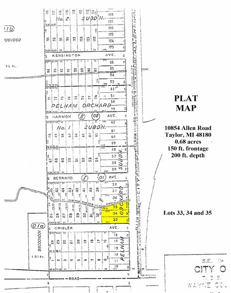 More Photos Of 10854 Allen Rd, Taylor Land For Sale