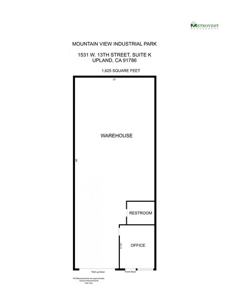 More Photos Of 1525 W 13th St, Upland Warehouse For Lease