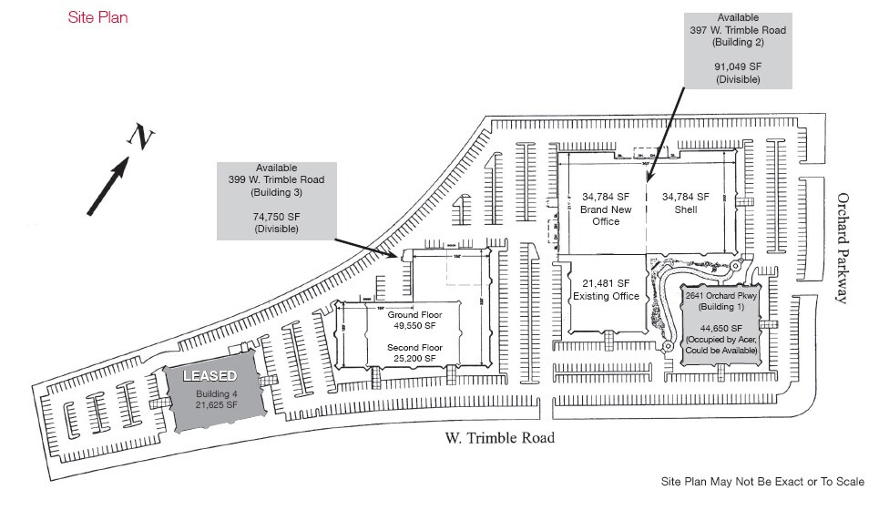 More Photos Of 399 W Trimble Rd, San Jose Research And Development For Lease