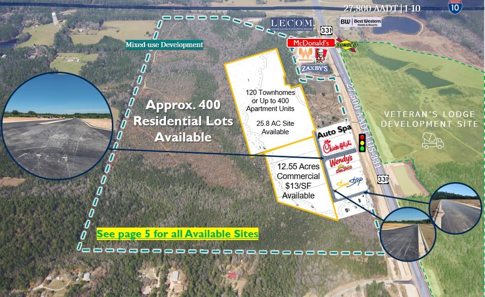 Primary Photo Of 2760 US 331, Defuniak Springs Land For Sale