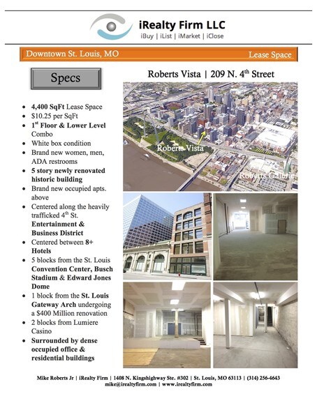 More Photos Of 209 N 4th St, Saint Louis Office For Lease