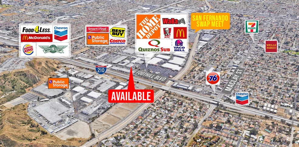 More Photos Of 12900-12902 Foothill Blvd, Sylmar Storefront For Lease