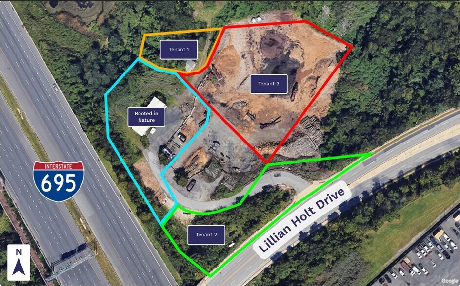 More Photos Of 7620 Lillian Holt Dr, Baltimore Land For Lease