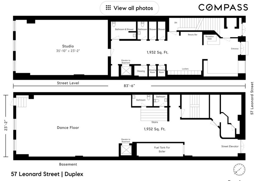 More Photos Of 57 Leonard St, New York Loft Creative Space For Lease