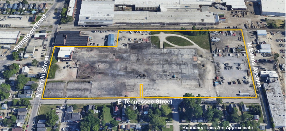 Primary Photo Of 1521 N Garvin St, Evansville Land For Sale
