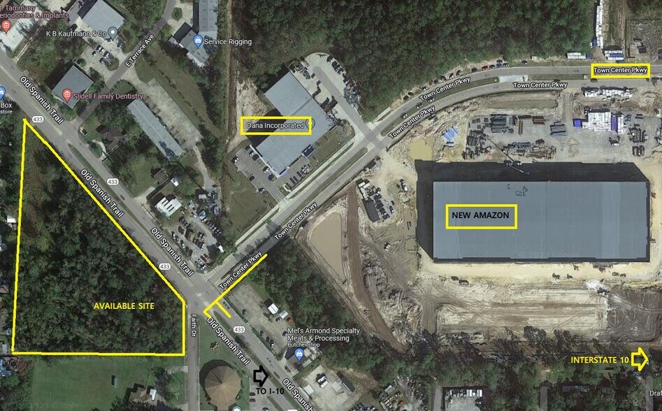 Primary Photo Of Old Spanish Trl @ Faith Drive, Slidell Land For Sale