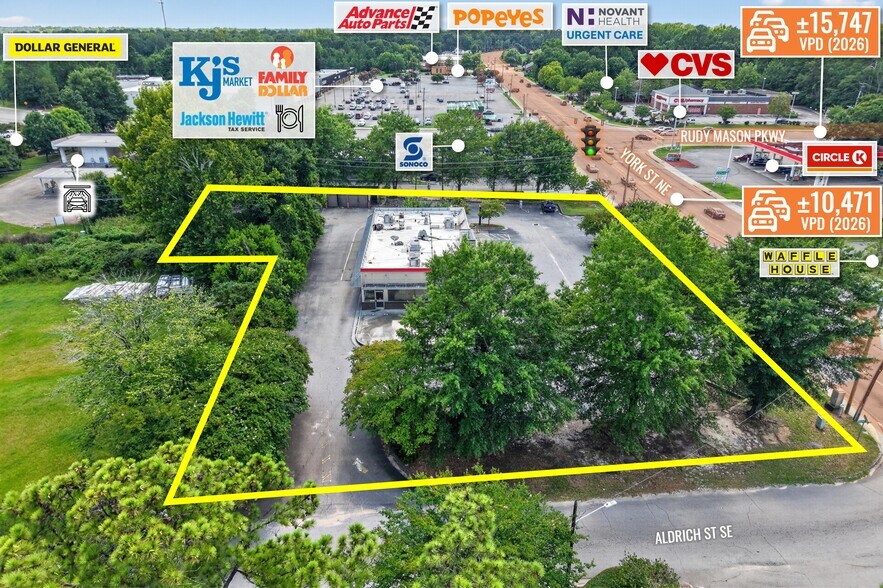 More Photos Of 1110 York St NE, Aiken Fast Food For Sale
