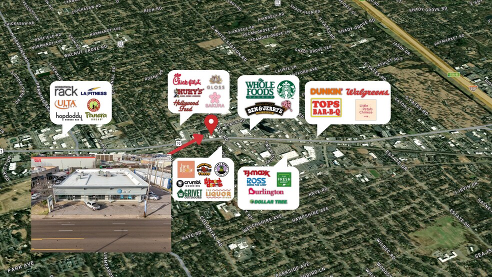 More Photos Of 4934-4938 Poplar Ave, Memphis General Retail For Sale